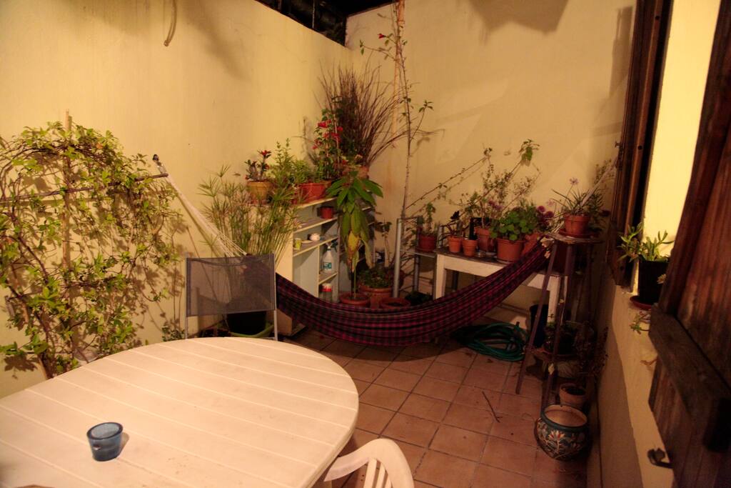Terrasse de nuit