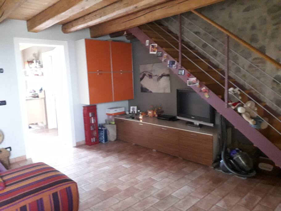 Ingresso e soggiorno