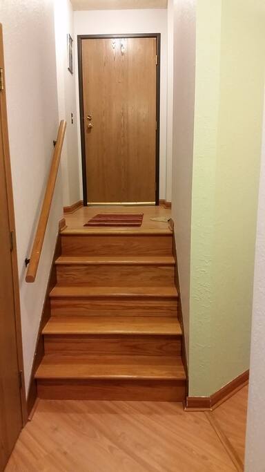 From living room, looking at entryway.