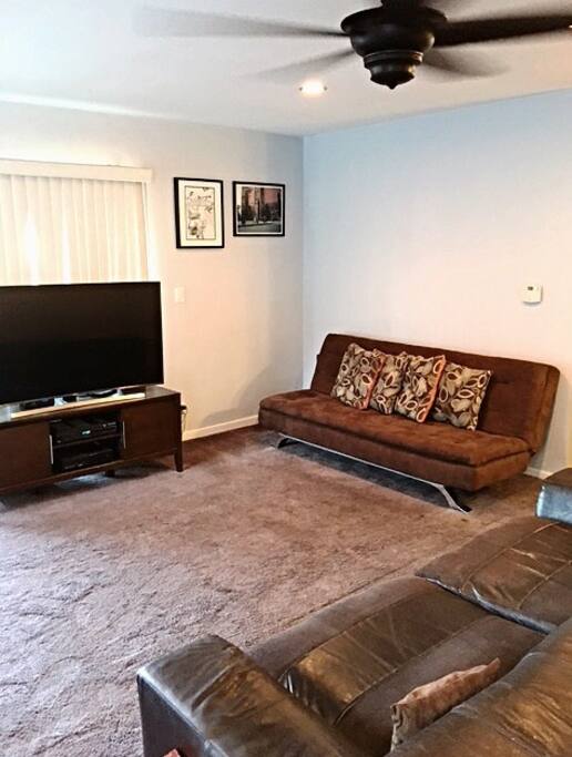 Living Room with futon