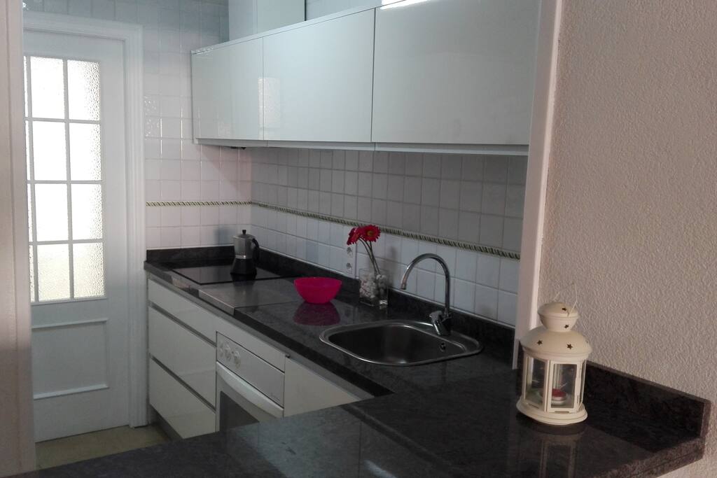 cocina a estrenar