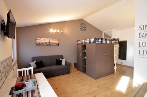 Top performing Airbnb: Daffy's Nest in the city center in Udine