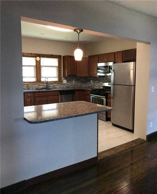 Kitchen and DR