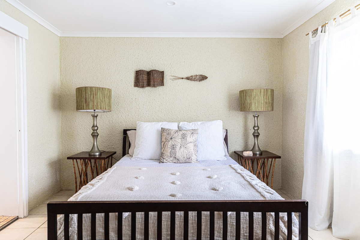 Ms Rabbits apartment- Master bedroom with ensuite