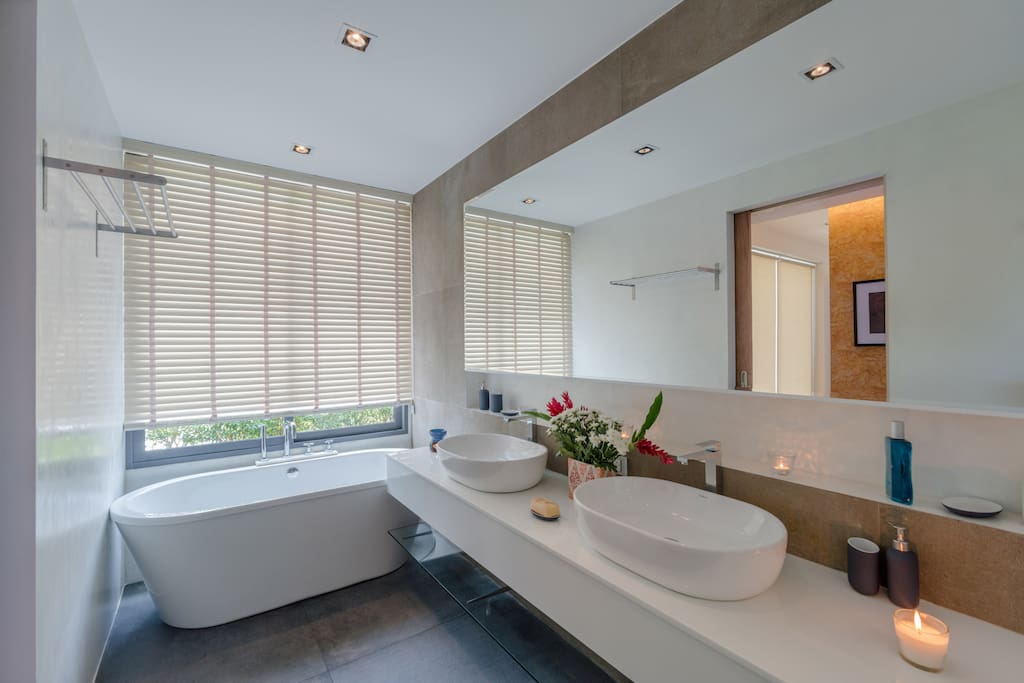 Master bathroom