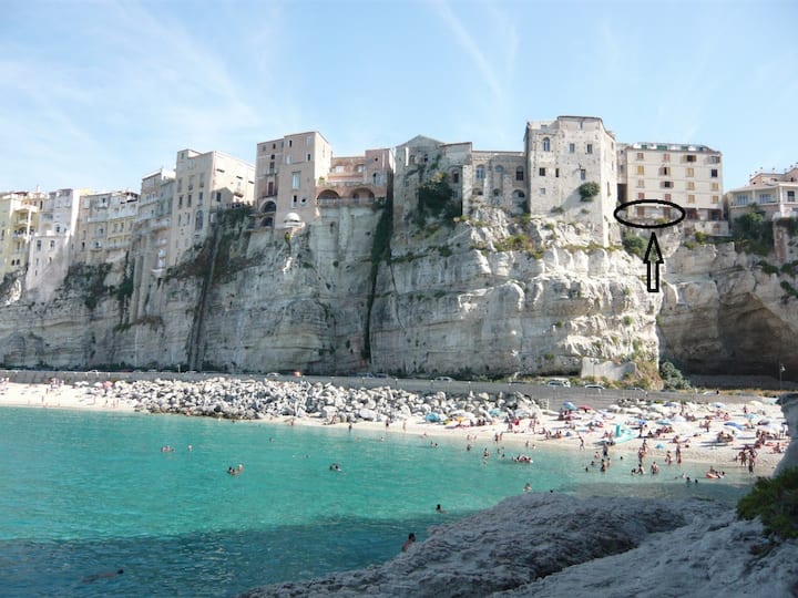 Il terrazzino a picco sul mare