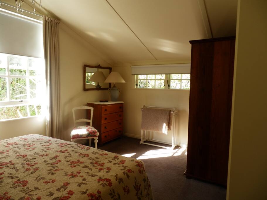 Main bedroom with king sized bed.