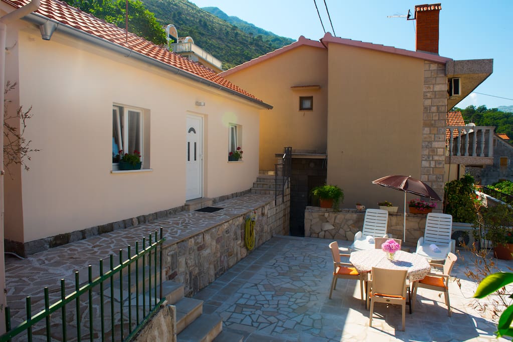 Building & terrace view