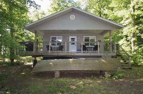 A Winter Retreat-French River