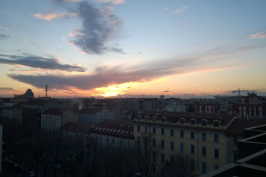 Vista dalla cucina
