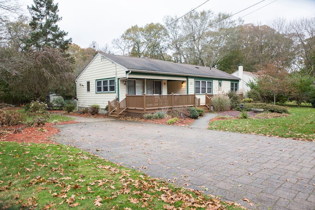 A driveway to accommodate any size vehicle and all your water toys