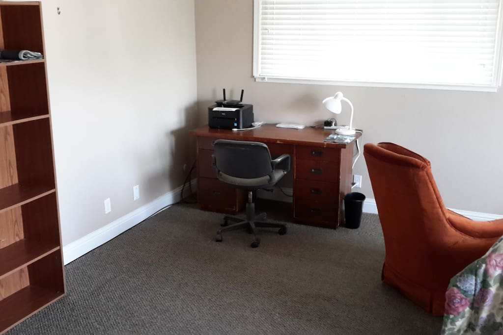 DESK with Laser printer