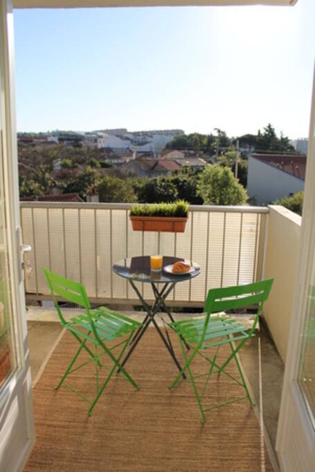 Balcon couvert