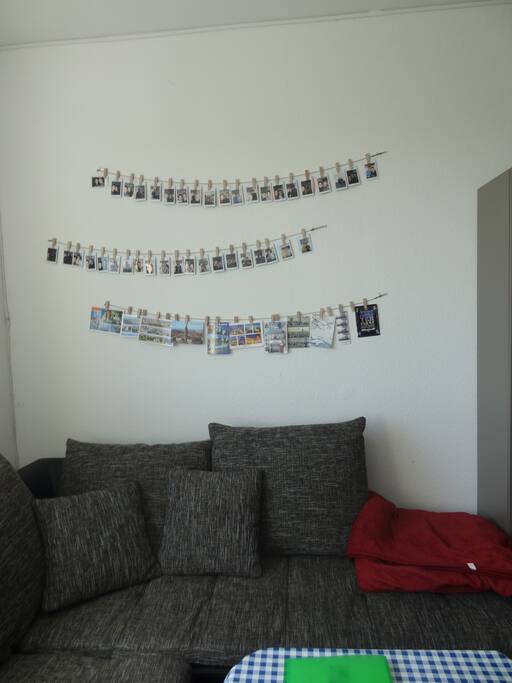 Die Erinnerungswand "Hall of Fame" der Gäste die hier waren