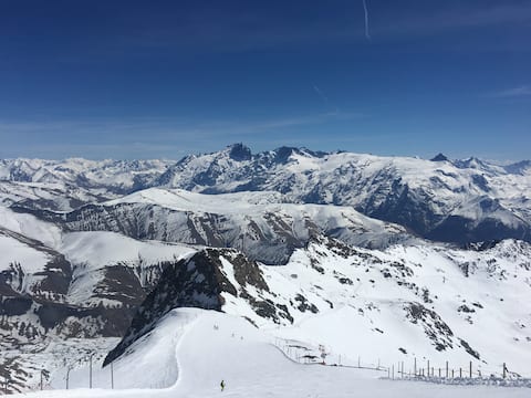 Duplex Pied de pistes  Alpe d 'Huez: 10/12pers