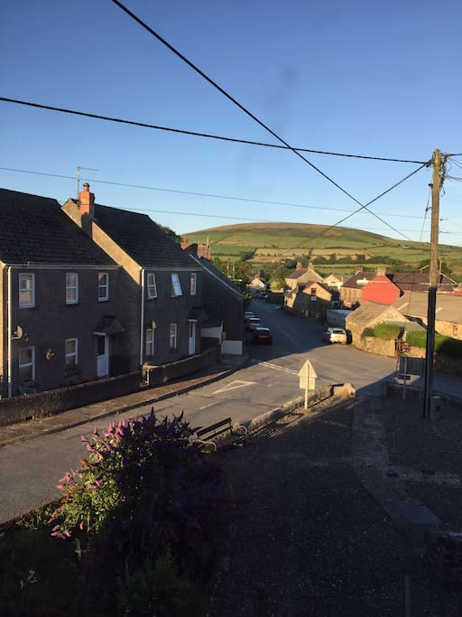 The view from the window.