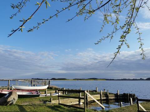 Charming fisherman's cottage in Maasholm, apartment "Luv"