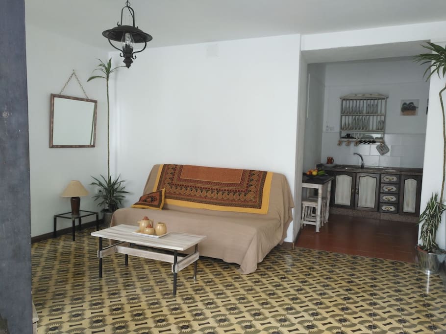 Salón y cocina