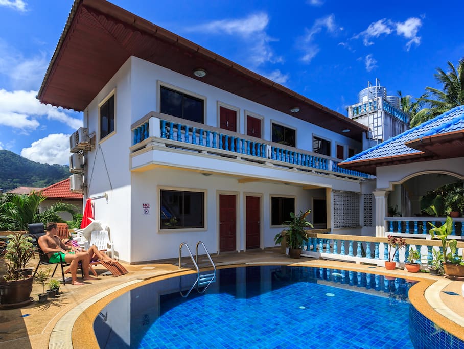 Poolside rooms