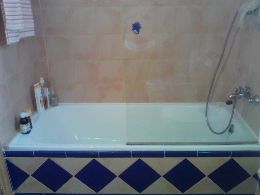 Bañera ducha.