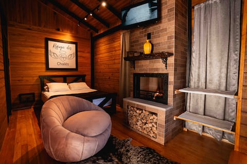 Airbnb em destaque: Chalet Querubim. @refúgiodosanjos Chalés em Rio Dos Cedros