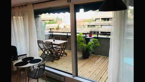 Terrace/ fan apartment on ceiling
