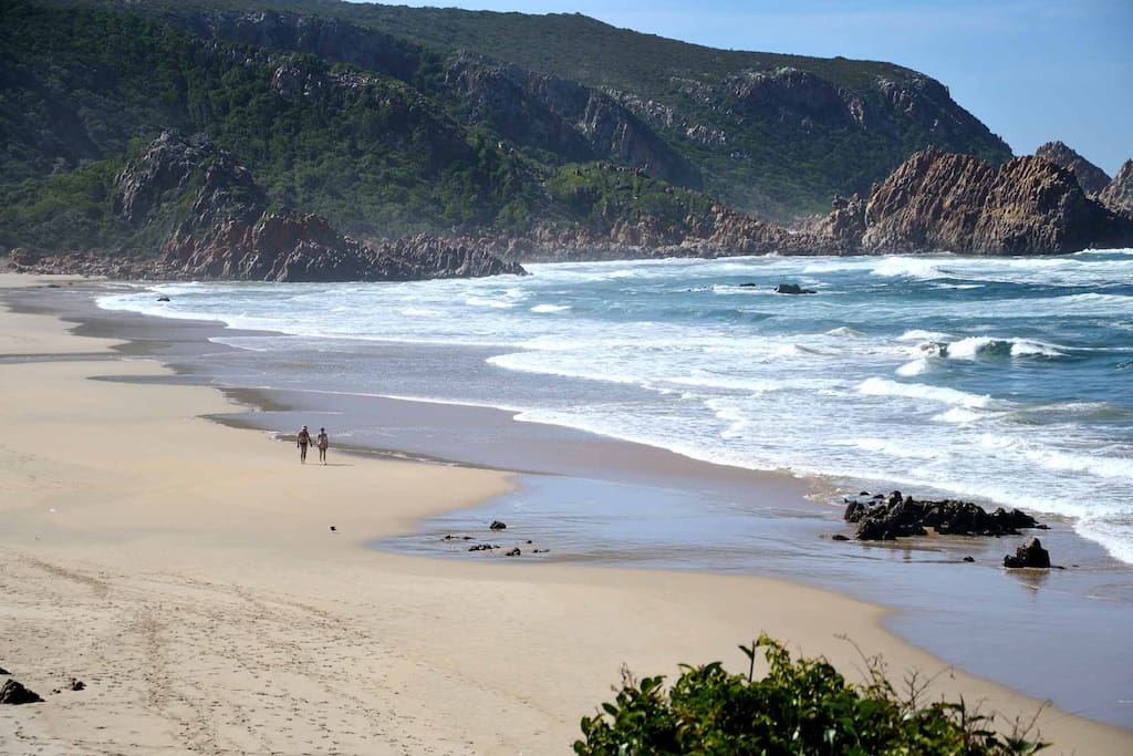 Unbelievable views out across the beautiful beach