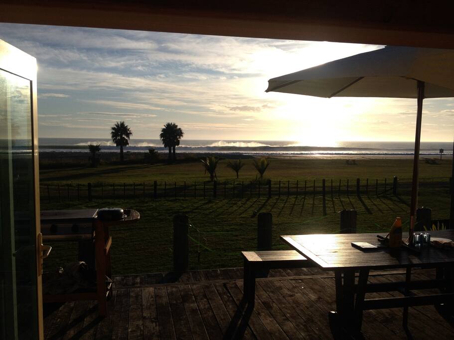 Make no mistake the sunrises from the deck of this amazing property are incredible.