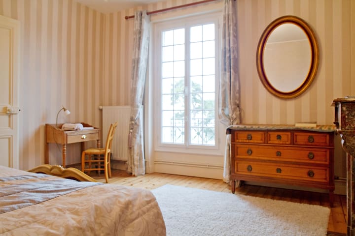 Room with view.