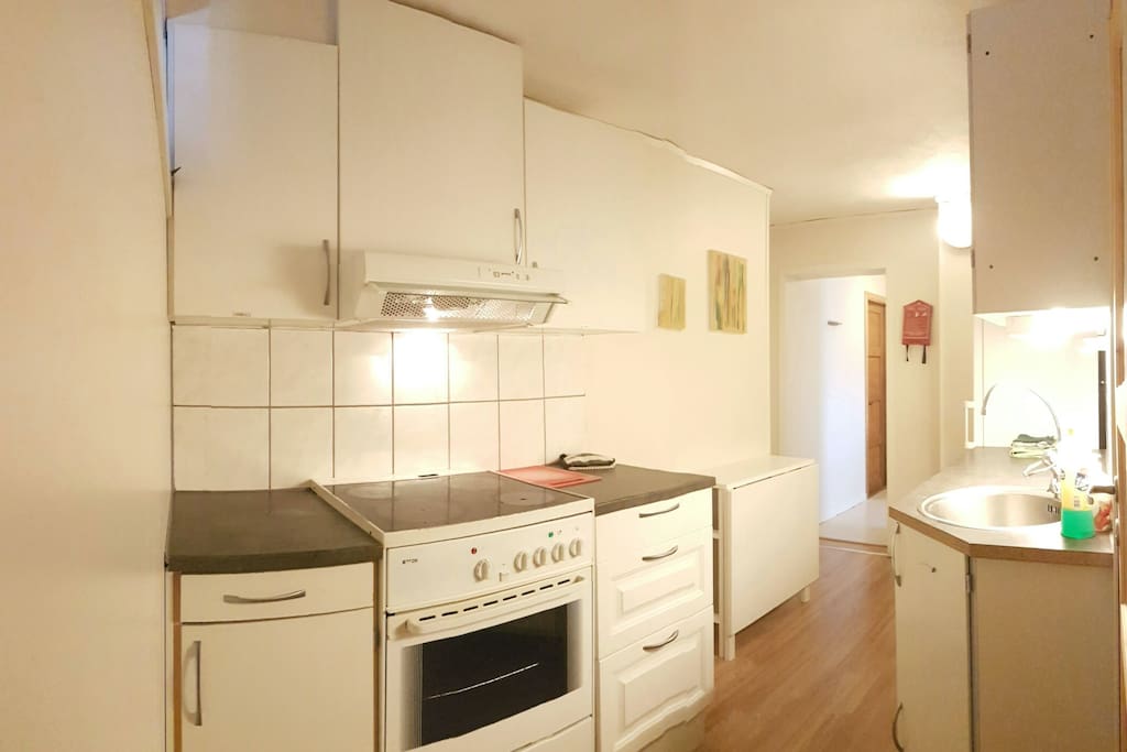 Well equipped kitchen