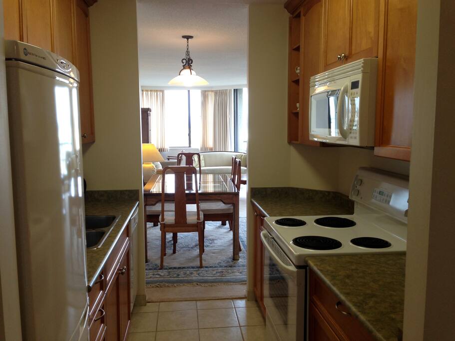 Enjoy a modern, immaculate kitchen