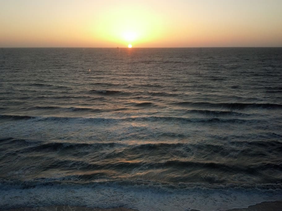 sunset view from this condo