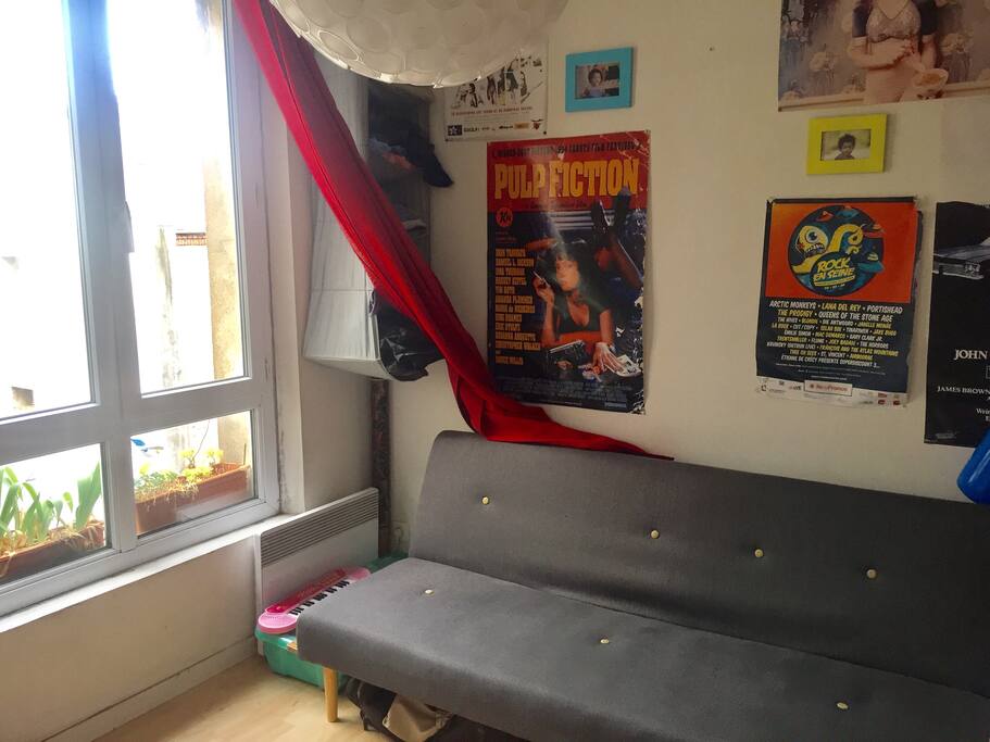 Chambre avec clic clac et lit Bébé