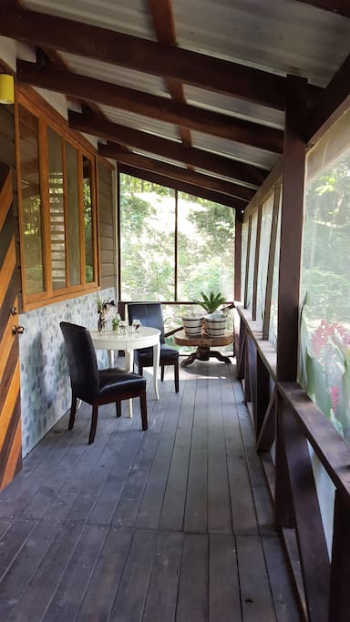 Screened porch