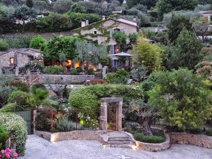 Provencal Mas Near Cannes/fully Staffed & Chef - Villeneuve-Loubet