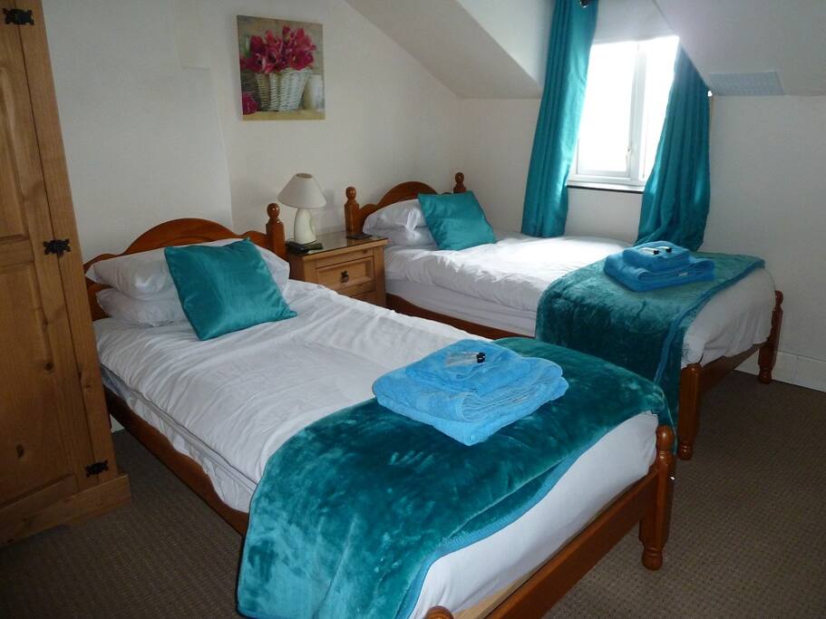 BLUE TWIN ROOM