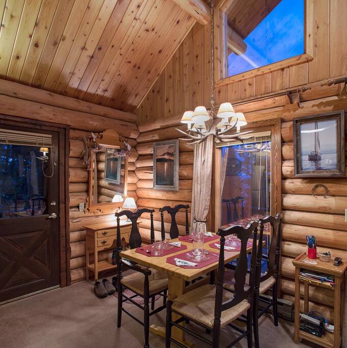 LogCabin with Dock on Flathead Lake Cabins for Rent in Polson, Mt