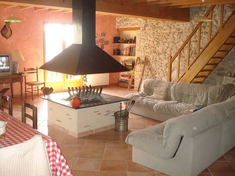 Renovated village house charm Ariège Pyrenees Ax