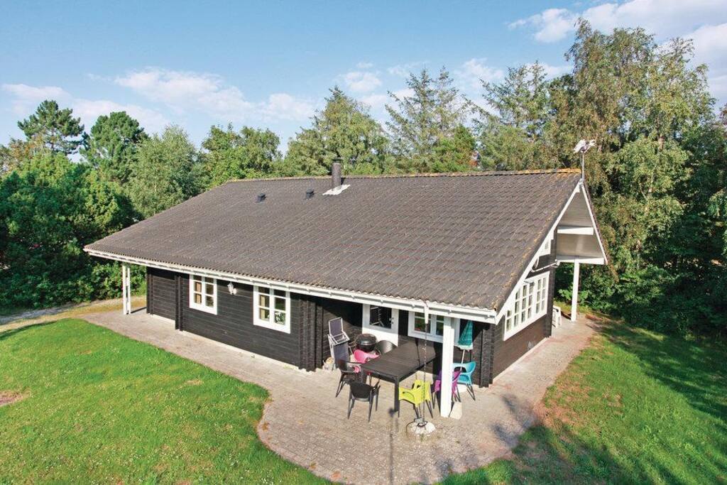 Our large but cosy family house seen from the outside