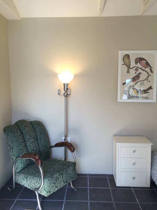 Reading nook.