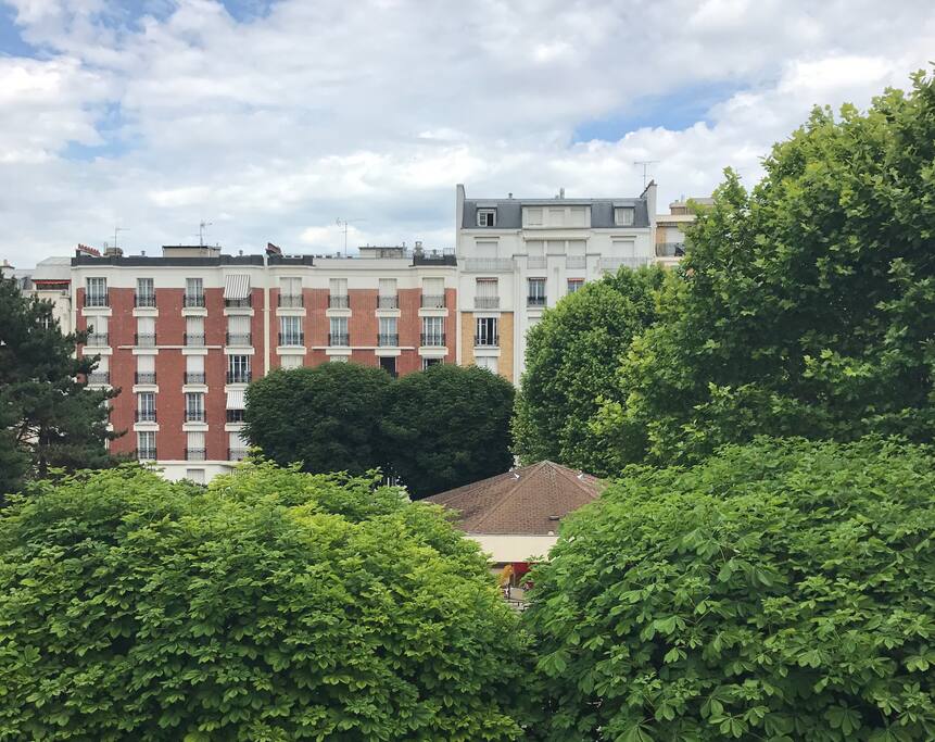 Vue sur parc