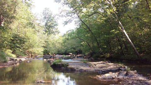 Cascading Water with Acres to Explore