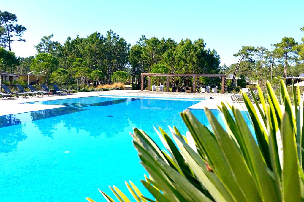 The amazing eco-resort pools in the middle of pure nature
