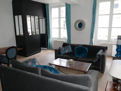 Top Airbnb: Apt6 T4 in the quiet of a private hotel in Rouen
