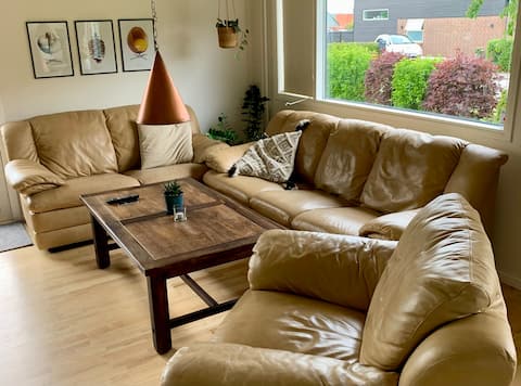 Lovely house with large garden close to Aarhus