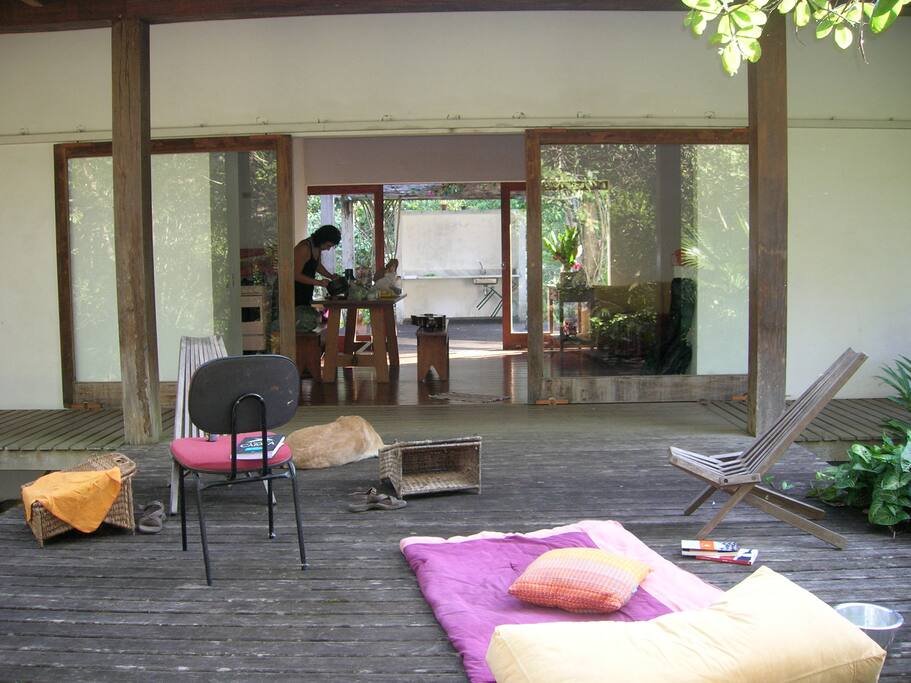 the living room