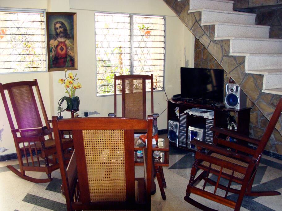 Sala de la casa.