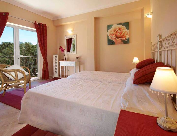 Twin Suite with Juliet balcony