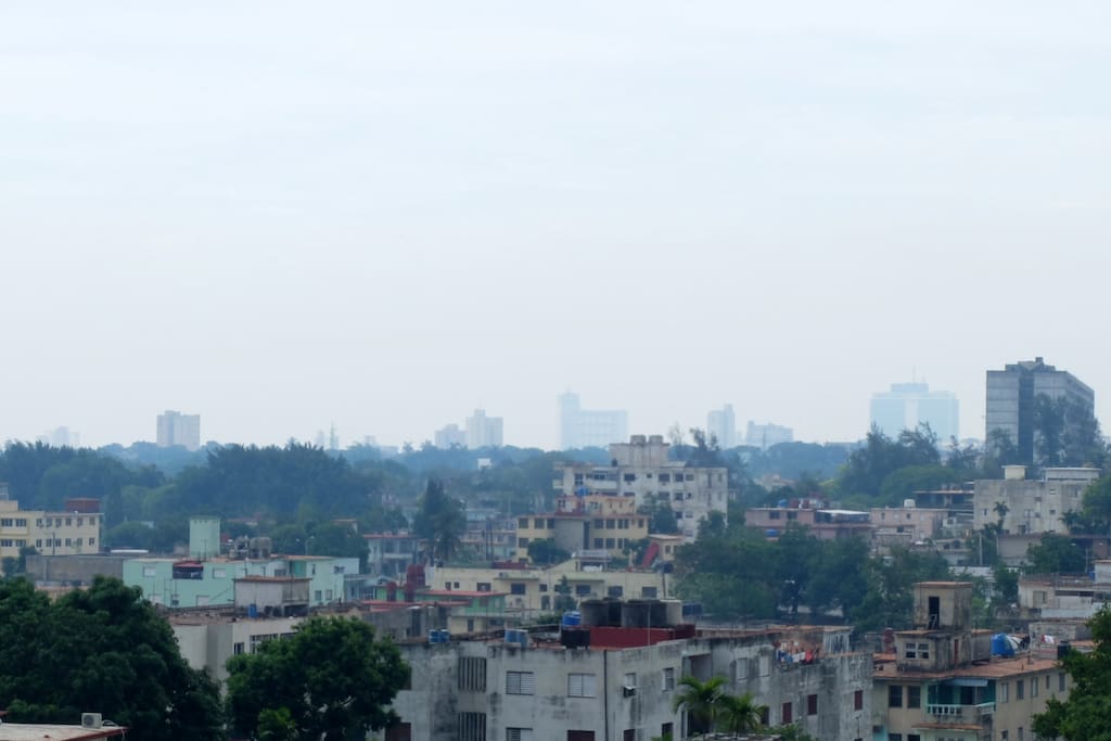 You see a big part of Havana.