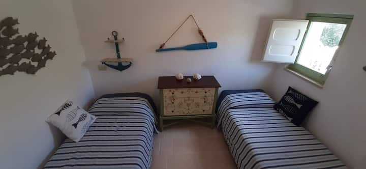 las dos camas individuales, el brillo y la relajación son una garantía.